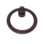 JVJ Hardware - Classic Collection Old World Bronze Finish 1-1/2'' Diameter Ring Pull, Composition Solid Brass - Old World Bronze