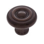 JVJ Hardware - Classic Collection Old World Bronze Finish 1-1/2'' Georgian Knob, Composition Solid Brass - Old World Bronze