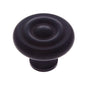 JVJ Hardware - Classic Collection Oil Rubbed Bronze Finish 1-1/2'' Georgian Knob, Composition Solid Brass - Oil Rubbed Bronze