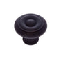 JVJ Hardware - Classic Collection Oil Rubbed Bronze Finish 1-1/4'' Georgian Knob, Composition Solid Brass - Oil Rubbed Bronze