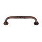 JVJ Hardware - Colonial Collection Old World Bronze Finish 96 mm c/c Colonial Pull with Rosettes, Composition Zamac - Old World Bronze