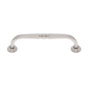 JVJ Hardware - Colonial Collection Polished Nickel Finish 96 mm c/c Colonial Pull with Rosettes, Composition Zamac - Polished Nickel