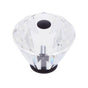 JVJ Hardware - Pure Elegance Collection Oil Rubbed Bronze Finish 40 mm (1-9/16'') Diamond Cut 31 percent Leaded Crystal Knob - Oil Rubbed Bronze