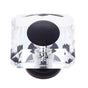 JVJ Hardware - Pure Elegance Collection Oil Rubbed Bronze Finish 50 mm (2'') Square 31 percent Leaded Crystal Knob With Cap - Oil Rubbed Bronze