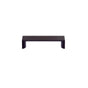 JVJ Hardware - Newcastle Collection Matte Black Finish 96 mm c/c Wide Square Pull, Composition Zamac - Matte Black