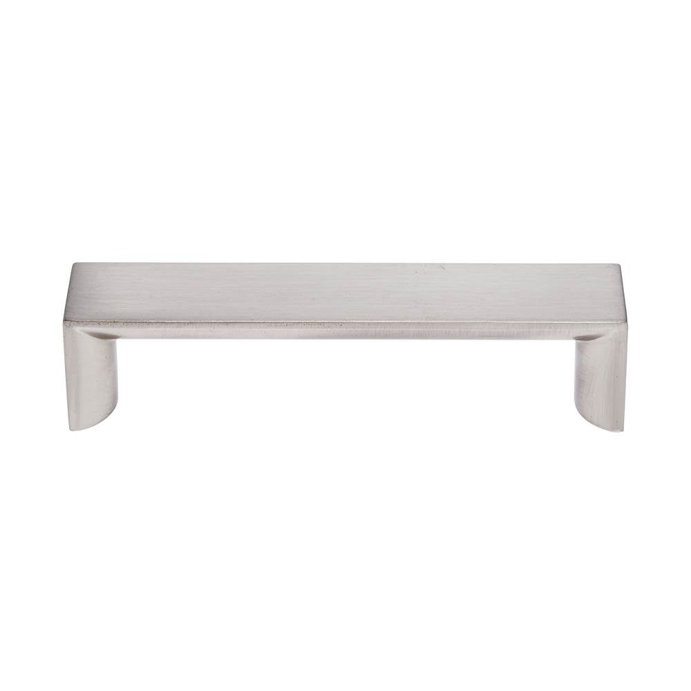 JVJ Hardware - Newcastle Collection Satin Nickel 96 mm c/c Wide Square Pull, Composition Zamac - Satin Nickel