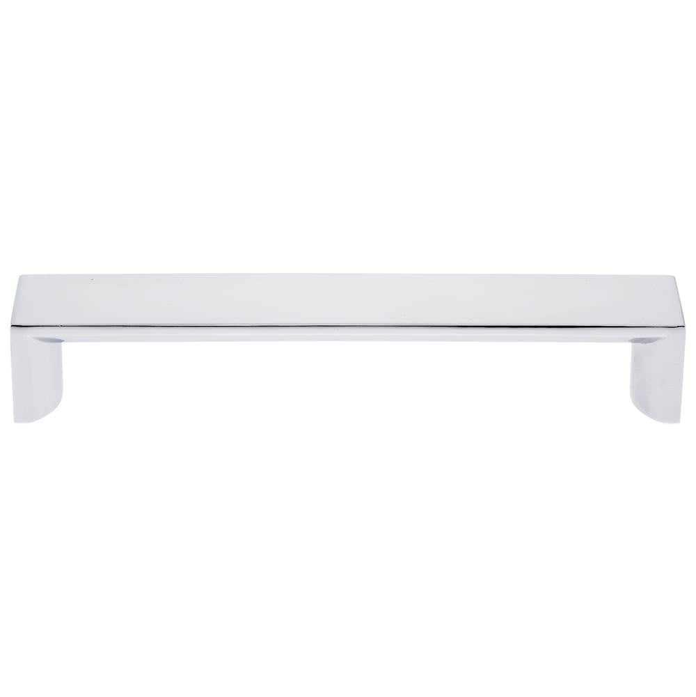 JVJ Hardware - Newcastle Collection Polished Chrome 128 mm c/c Wide Square Pull, Composition Zamac - Polished Chrome
