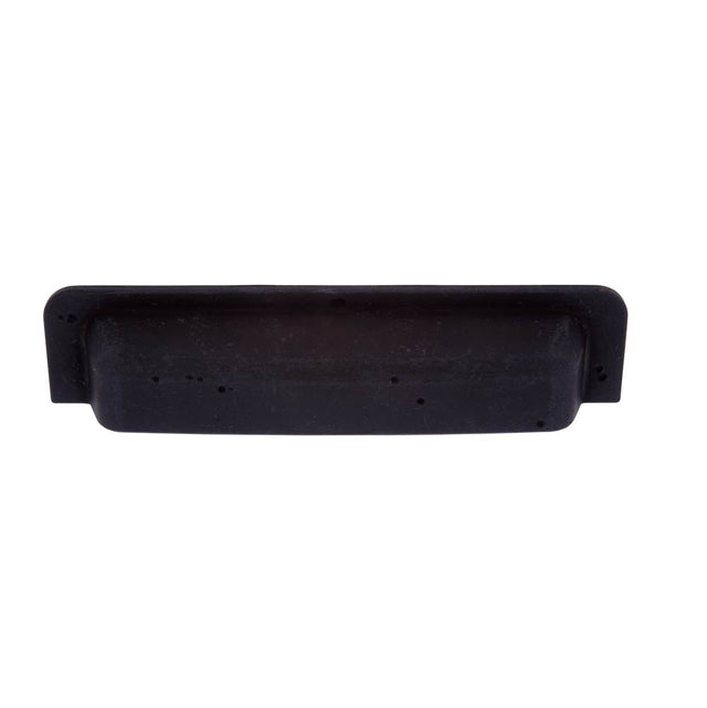 JVJ Hardware - Bedrock Collection Rustic Bronze 160 mm Rustic Square Cup Pull, Composition Zamac - Rustic Bronze