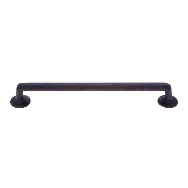 JVJ Hardware - Bedrock Collection Rustic Bronze Finish 8'' c/c Oversized Rustic Pull, Composition Zamac - Rustic Bronze