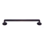 JVJ Hardware - Bedrock Collection Rustic Bronze Finish 8'' c/c Oversized Rustic Pull, Composition Zamac - Rustic Bronze