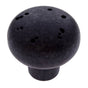 JVJ Hardware - Bedrock Collection Rustic Bronze Finish 1-3/4'' Rustic Round Knob, Composition Zamac - Rustic Bronze