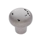 JVJ Hardware - Bedrock Collection Rustic Nickel Finish 1-1/4'' Rustic Round Knob, Composition Zamac - Rustic Nickel