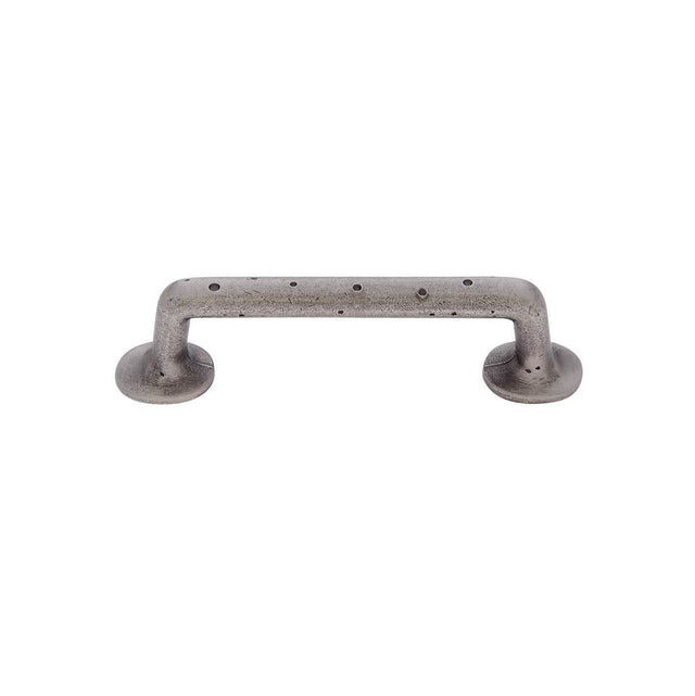 JVJ Hardware - Bedrock Collection Rustic Nickel Finish 4'' c/c Rustic Pull, Composition Zamac - Rustic Nickel