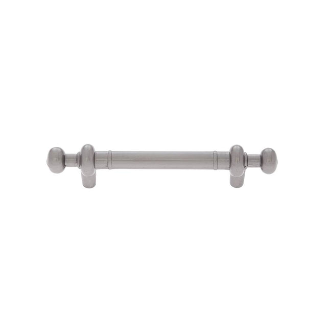 JVJ Hardware - Vintage Collection Satin Nickel Finish 3'' c/c (4-9/16'' OA) Pull w/Beads, Composition Zamac - Satin Nickel