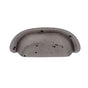 JVJ Hardware - Bedrock Collection Rustic Nickel Finish 3-1/2'' c/c Rustic Round Cup Pull, Composition Zamac - Rustic Nickel