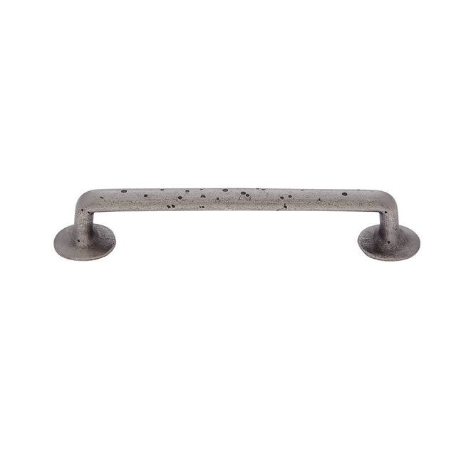 JVJ Hardware - Bedrock Collection Rustic Nickel Finish 6'' c/c Oversized Rustic Pull, Composition Zamac - Rustic Nickel