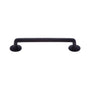 JVJ Hardware - Bedrock Collection Rustic Bronze Finish 6'' c/c Oversized Rustic Pull, Composition Zamac - Rustic Bronze