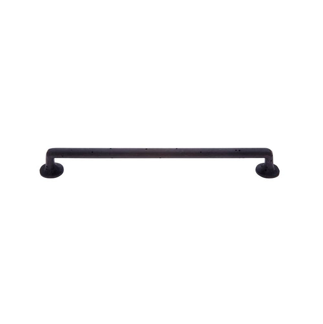 JVJ Hardware - Bedrock Collection Rustic Bronze Finish 10'' c/c Oversized  Rustic Pull, Composition Zamac - Rustic Bronze