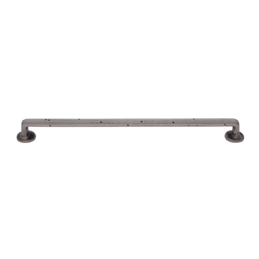 JVJ Hardware - Bedrock Collection Rustic Nickel Finish 12'' c/c Oversized Rustic Pull, Composition Zamac.. - Rustic Nickel