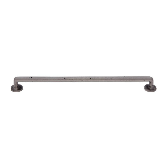 JVJ Hardware - Bedrock Collection Rustic Nickel Finish 12'' c/c Oversized Rustic Pull, Composition Zamac.. - Rustic Nickel