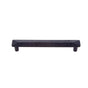 JVJ Hardware - Bedrock Collection Rustic Bronze Finish 128 mm c/c Square Rustic Pull, Composition Zamac - Rustic Bronze