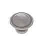 JVJ Hardware - Vintage Collection Satin Nickel Finish 1-1/4'' Domed Knob, Composition Zamac - Satin Nickel