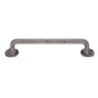 JVJ Hardware - Bedrock Collection Rustic Nickel Finish 8'' c/c Rustic Refrigerator Pull, Composition Zamac - Rustic Nickel