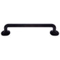 JVJ Hardware - Bedrock Collection Rustic Bronze Finish 12'' c/c Rustic Refrigerator Pull, Composition Zamac - Rustic Bronze