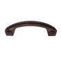 JVJ Hardware - Vintage Collection Old World Bronze Finish 3'' c/c (3-11/16'' OA) English Rope Pull, Composition Zamac - Old World Bronze
