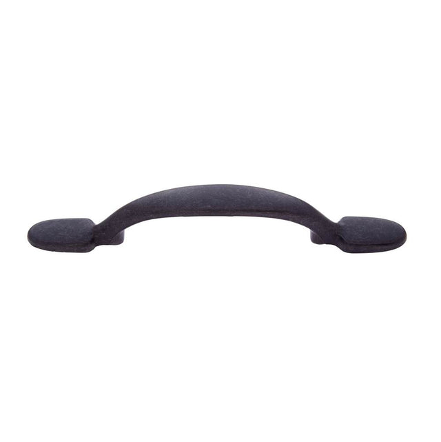 JVJ Hardware - Vintage Collection Oil Rubbed Bronze Finish 3'' c/c (5-3/4'' OA) Oval Footed Pull, Composition Zamac - Oil Rubbed Bronze
