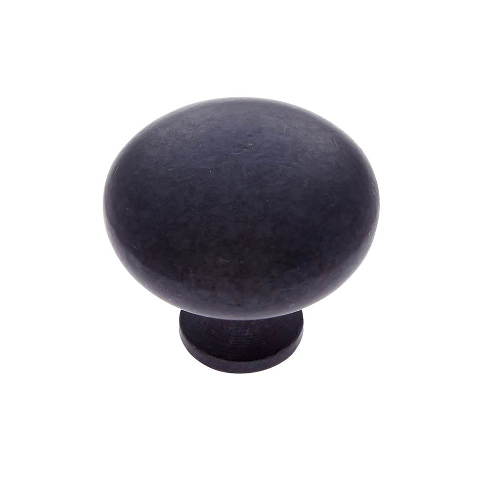 JVJ Hardware - Vintage Collection Oil Rubbed Bronze Finish 1-1/4'' Mushroom Knob, Composition Zamac - Oil Rubbed Bronze