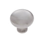 JVJ Hardware - Vintage Collection Satin Nickel Finish 1-1/4'' Mushroom Knob, Composition Zamac - Satin Nickel