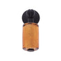 JVJ Hardware - Murano Collection Oil Rubbed Bronze Finish 30 mm Gold Pendant Drop Pull, Composition Glass and Solid Brass - Oil Rubbed Bronze