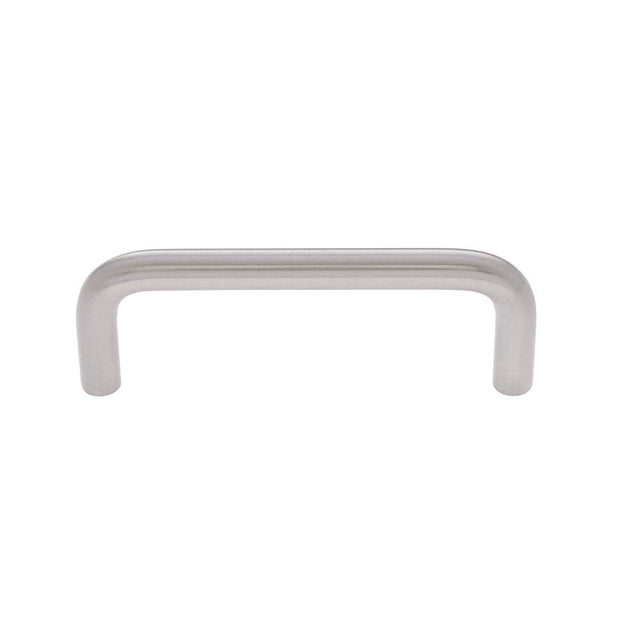 JVJ Hardware - Vintage Collection Satin Nickel Finish 3'' c/c Wire Pull, Composition Zamac - Satin Nickel