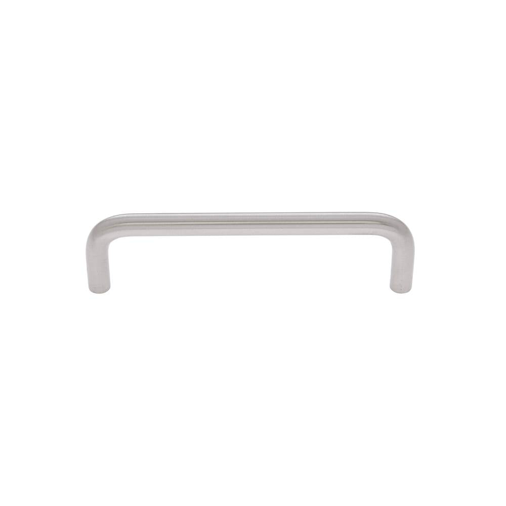 JVJ Hardware - Vintage Collection Satin Nickel Finish 4'' c/c Wire Pull, Composition Zamac - Satin Nickel