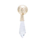 JVJ Hardware - Pure Elegance Collection 24K Gold Plated Finish 31 percent Leaded Crystal Tapered 2-3/4'' Baguette Pendant Pull - 24k Gold