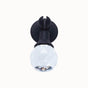JVJ Hardware - Pure Elegance Collection Oil Rubbed Bronze Finish 31 percent Leaded Crystal 2'' Old European Cut Pendant Pull - Oil Rubbed Bronze