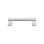 JVJ Hardware - Marquee Collection Polished Nickel Finish 96 mm c/c Transitional Pull, Composition Zamac - Polished Nickel