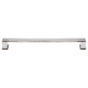 JVJ Hardware - Marquee Collection Polished Nickel Finish 8'' c/c Transitional Pull, Composition Zamac - Polished Nickel