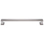 JVJ Hardware - Marquee Collection Satin Nickel Finish 8'' c/c Transitional Pull, Composition Zamac - Satin Nickel