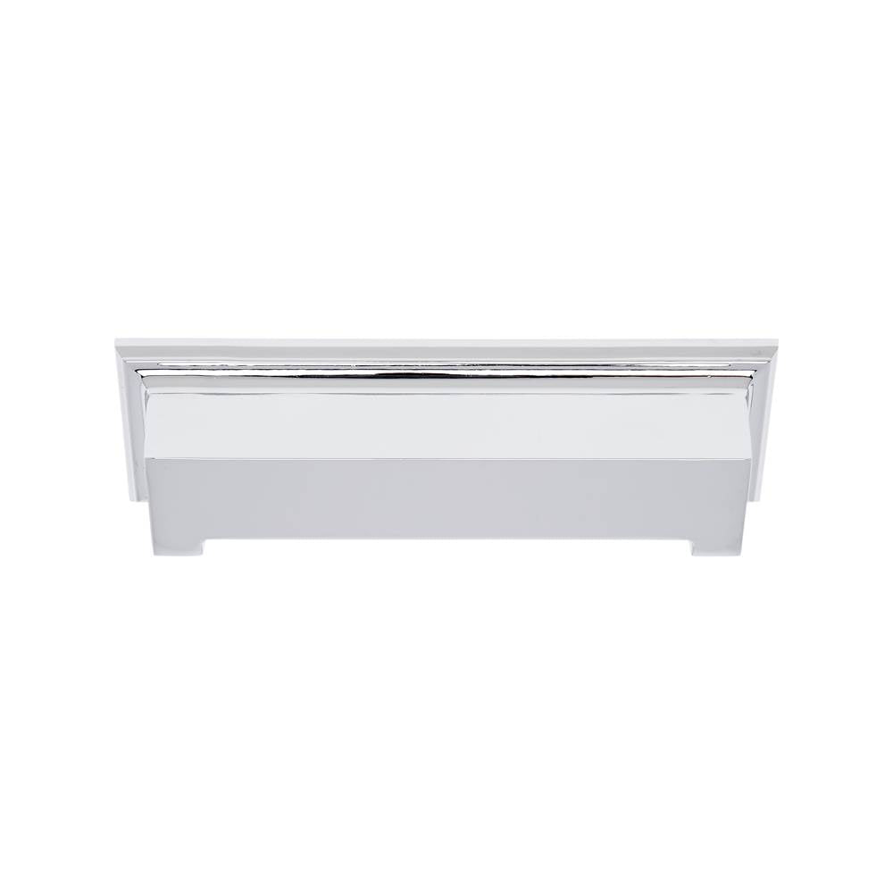 JVJ Hardware - Marquee Collection Polished Chrome Finish 96 mm c/c Transitional Cup Pull, Composition Zamac - Polished Chrome