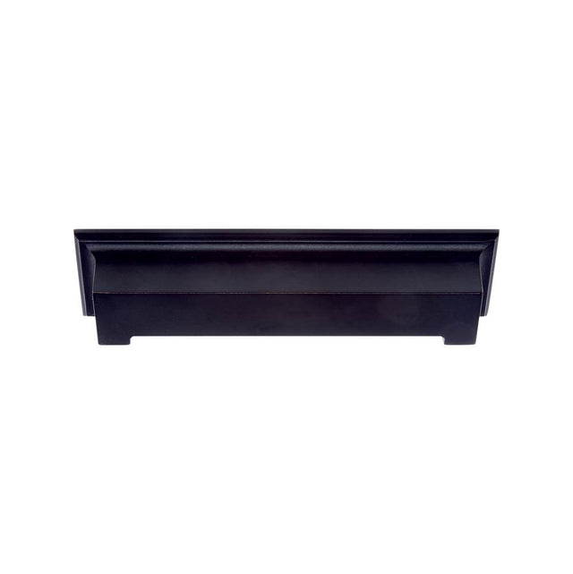 JVJ Hardware - Marquee Collection Oil Rubbed Bronze Finish 128 mm c/c Transitional Cup Pull, Composition Zamac - Oil Rubbed Bronze