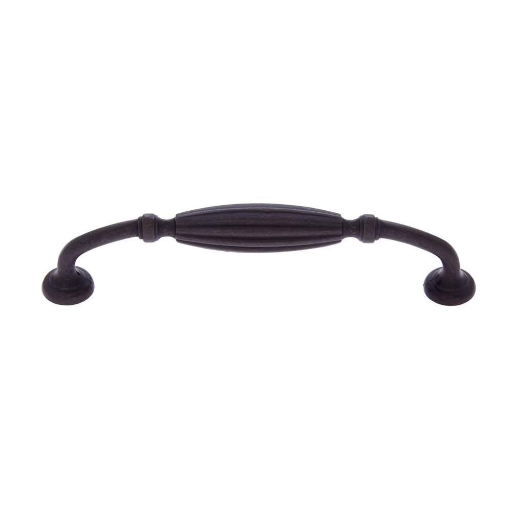 JVJ Hardware - Classic Collection Oil Rubbed Bronze Finish 5'' c/c Fluted Pull, Composition Zamac - Oil Rubbed Bronze