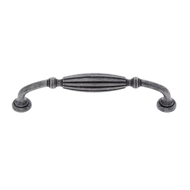 JVJ Hardware - Lone Star Collection Iron Finish 5'' c/c Fluted Pull, Composition Zamac - Iron