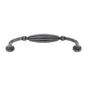 JVJ Hardware - Lone Star Collection Iron Finish 5'' c/c Fluted Pull, Composition Zamac - Iron