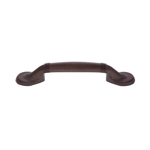 JVJ Hardware - Vintage Collection Old World Bronze Finish 3'' c/c (5-3/16'' OA) Footed Pull, Composition Zamac - Old World Bronze