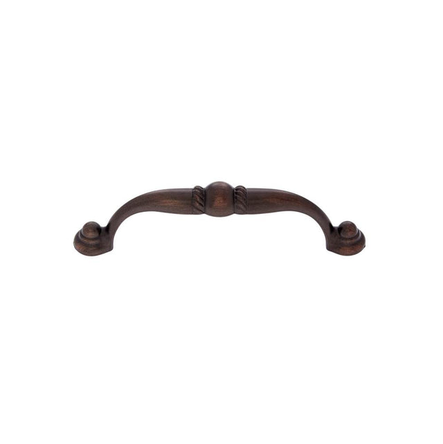 JVJ Hardware - Vintage Collection Old World Bronze Finish 96 mm c/c (4-5/16'' OA) Pull w/Bead and Beaded Foot, Composition Zamac - Old World Bronze
