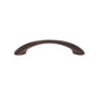 JVJ Hardware - Vintage Collection Old World Bronze Finish 96 mm c/c (4-3/4'' OA) Smooth Pull, Composition Zamac - Old World Bronze