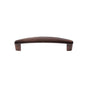 JVJ Hardware - Vintage Collection Old World Bronze Finish Pull 96 mm c/c (4-3/4'' OA) Roped Pull, Composition Zamac - Old World Bronze