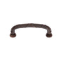 JVJ Hardware - Vintage Collection Old World Bronze Finish 96 mm c/c (4-1/2'' OA) Ribbon Pull, Composition Zamac - Old World Bronze